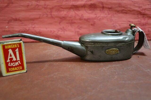 Vintage Websters 13 Pint Boat Shape Oiler