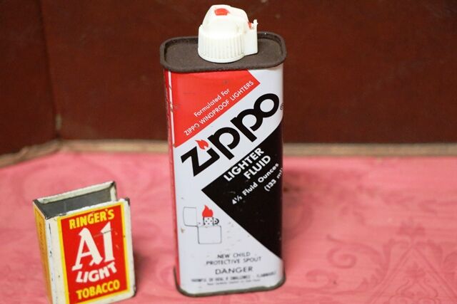 Vintage ZIPPO Lighter Fluid 45Fluid Ounces