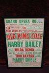 Grand Opera House Old King Cole Ad Show Card 1959-60