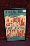 The Royal Hall Vancouver Boys Ad Show Card 1950's