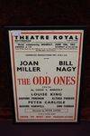 Theatre Royal The Odd Ones Ad Show Card  1950's