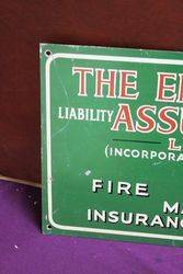 The Employers Assurance Tin Advertising Sign