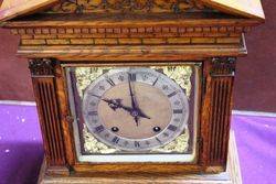 Lovely Oak Mantle Clock