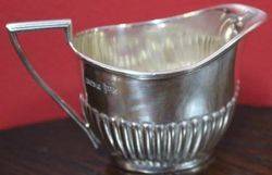 Sterling Silver 3Piece Tea Service Walker and Hall Sheffield 19091910