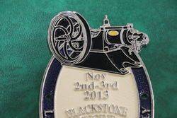 102nd Lake Goldsmith Steam Rally Car Badge