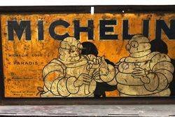 Original Michelin Pictorial Metal Tool Box 