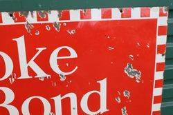 Broke Bond Tea Enamel Advertising Sign 