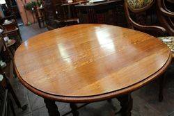 Quality Early 20th Century Oak GateLeg Table 