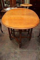 Quality Early 20th Century Oak GateLeg Table 