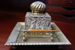 Antique Victorian Ink Stand