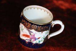 Booths Scale blue Cup and Saucer  C1900