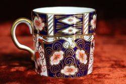 Royal Crown Derby C 192526 Coffee Cup and Saucer 
