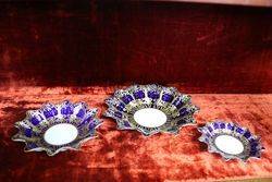 Set of 3 Doulton Burslem Plants C 1895 