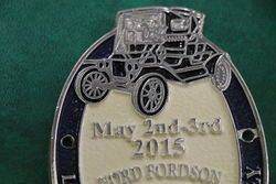 105th Lake Goldsmith Steam Rally Car Badge