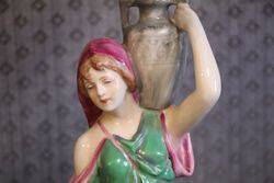 Wonderful Pair of Royal Dux Figure C 1900 