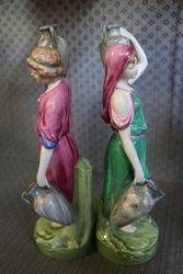 Wonderful Pair of Royal Dux Figure C 1900 