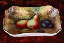 Royal Worcester Pin Tray By Townsend C1943  #