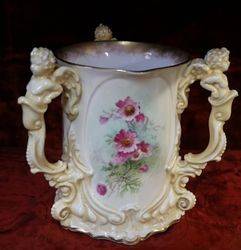 Superb Doulton 3 Hand Lovely Cup C 1895