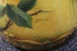 Superb of Royal  Vases C1900 Signed andquotBuhmeandquot
