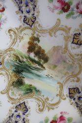 Superb Royal Worcester Hand Painted Plate C 1905 
