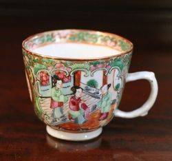 Antique Canton Porcelain Cup