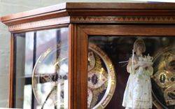 Late 19th Century Inlaid Shop Display Cabinet C1895