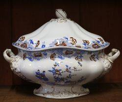 Copeland and Garrett Spode Works Staffordshire C183347 Tureen and Stand 