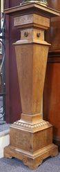 English Walnut Pedestal 19th Century 