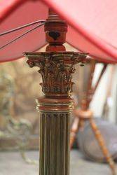 Large Brass Lamp 