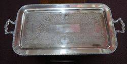 Quality Silver Plate on Copper Tray 