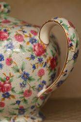 Royal Winton Old Cottage Chintz 6 Cup Tea Pot 
