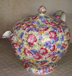 Royal Winton Royalty 6 Cup Chintz Tea Pot 