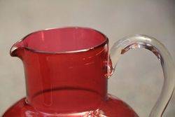 Antique Ruby Jug 