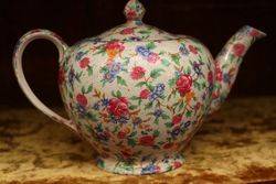 Royal Winton Old Cottage Chintz 4 Cup Tea Pot 