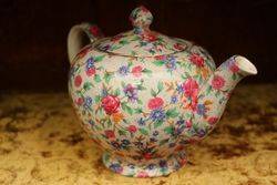 Royal Winton Old Cottage Chintz 4 Cup Tea Pot 