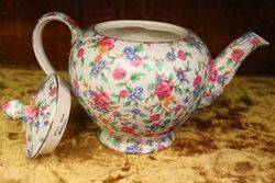 Royal Winton Old Cottage Chintz 4 Cup Tea Pot 