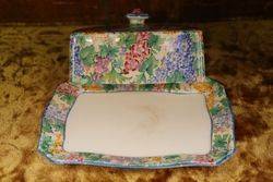 Royal Winton Somerset Chintz Butter Dish 