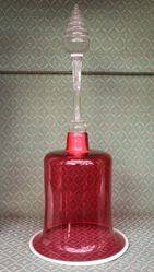 Large Victorian Ruby Glass Bell #