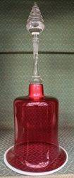 Large Victorian Ruby Bell 