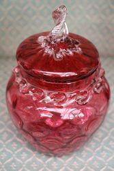 Victorian Ruby Bowl C1885 