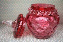 Victorian Ruby Bowl C1885 