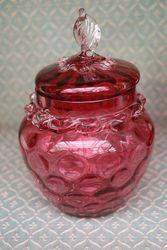 Victorian Ruby Bowl C1885 