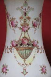 Pair Of Crown Devon Blush Ware Vases 