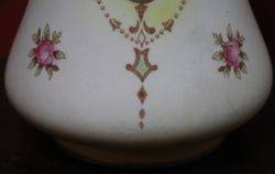 Pair Of Crown Devon Blush Ware Vases 