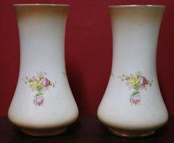 Pair Of Crown Devon Vases C1915 