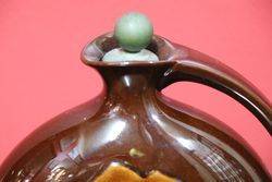 Royal Doulton Falstaff Kingsware Dewarand39s  Whisky Decanter + Stopper  