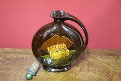 Royal Doulton Falstaff Kingsware Dewarand39s  Whisky Decanter + Stopper  