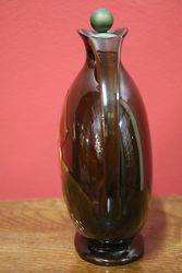 Royal Doulton Falstaff Kingsware Dewarand39s  Whisky Decanter + Stopper  