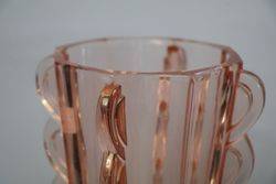 Pink Art Deco Vase 