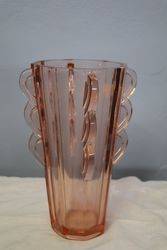 Pink Art Deco Vase 